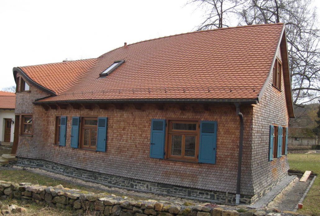 Biberschwanzdeckung