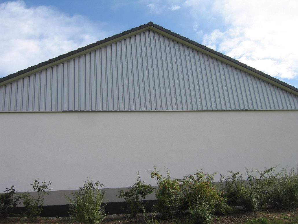 Trapezblech Fassade